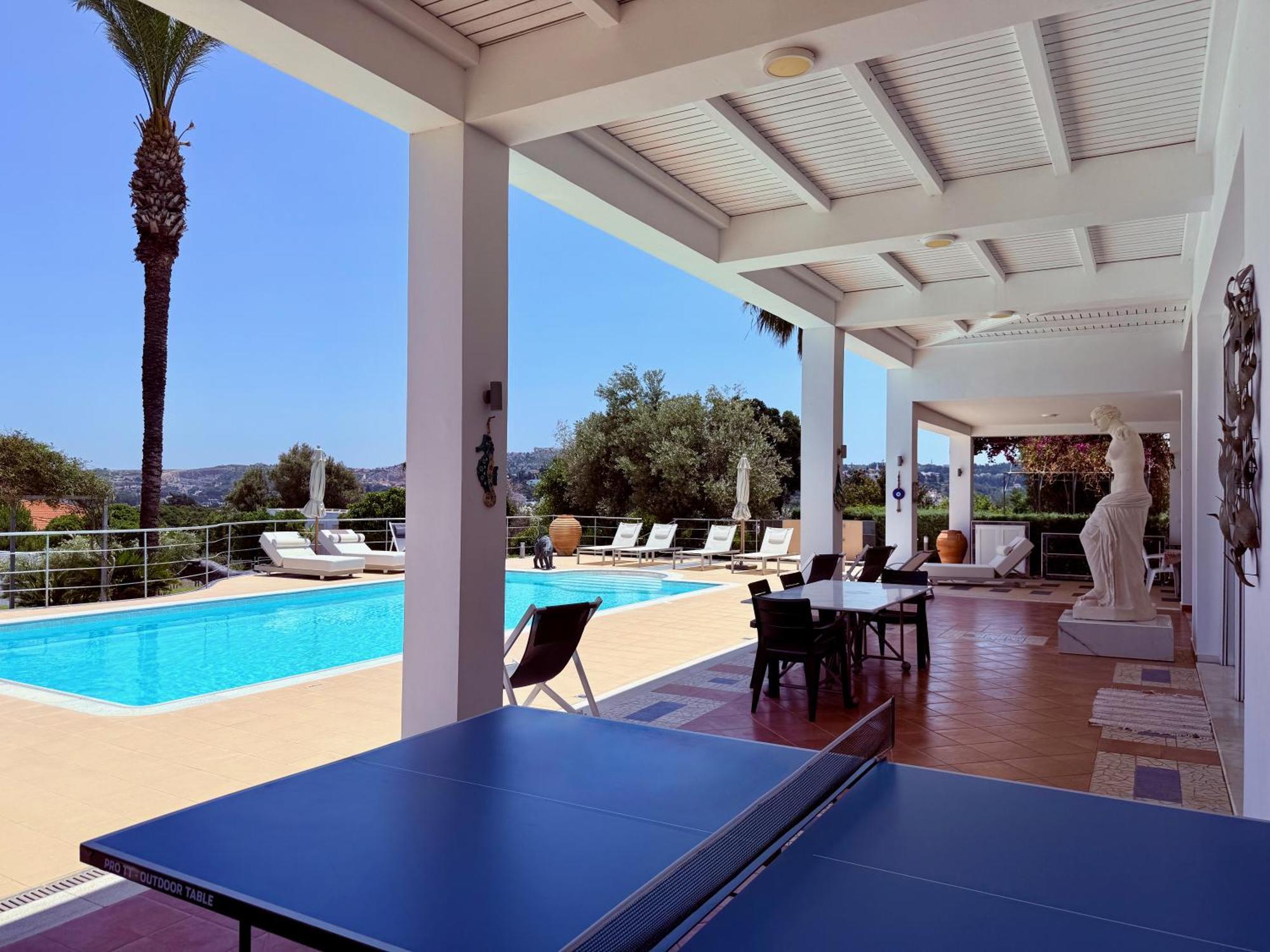 Grande Dame Villa Of Rhodes Асгуру Экстерьер фото
