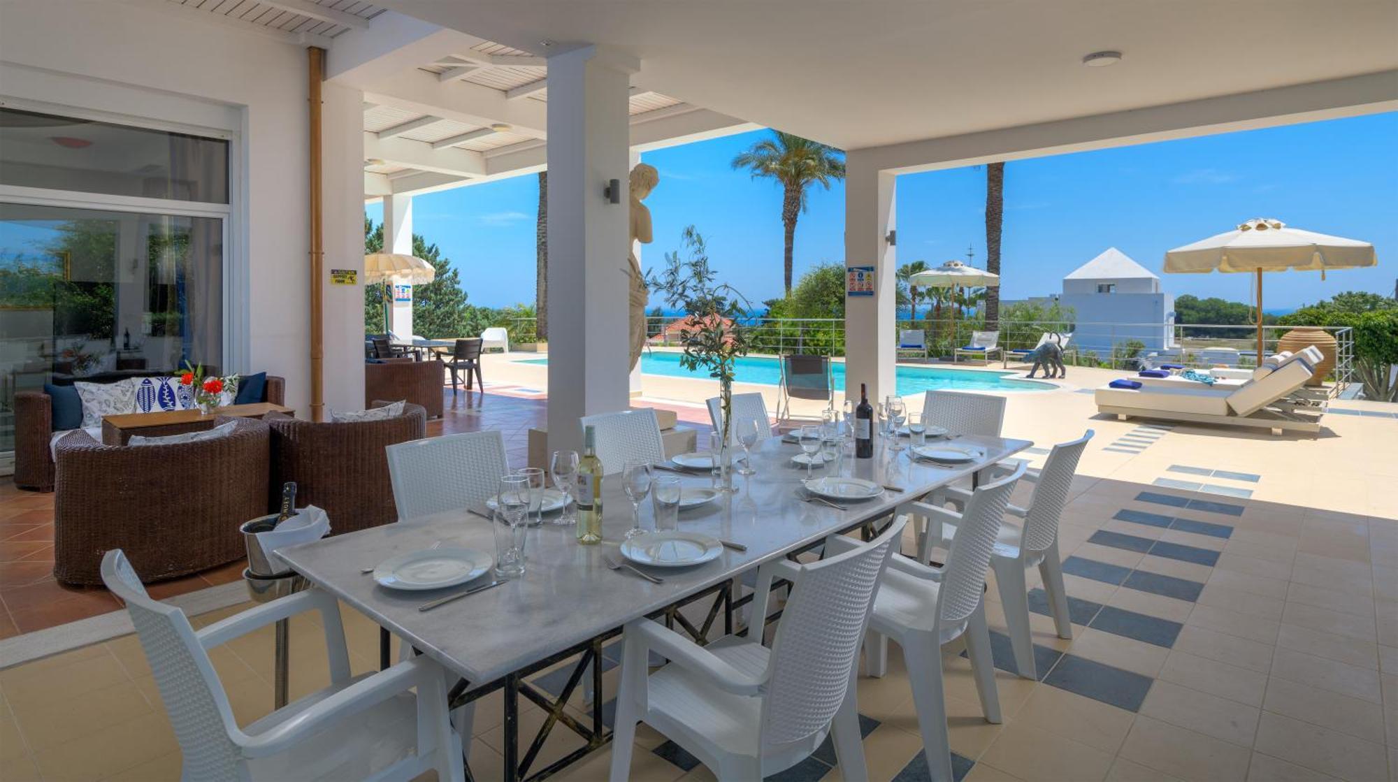 Grande Dame Villa Of Rhodes Асгуру Экстерьер фото