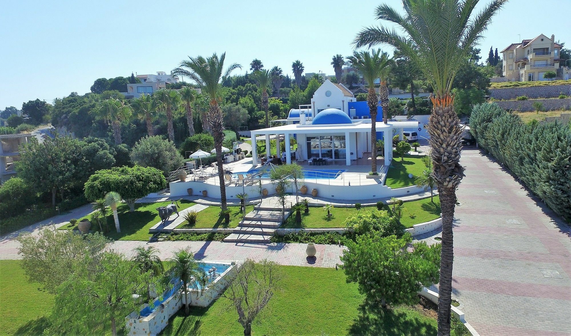 Grande Dame Villa Of Rhodes Асгуру Экстерьер фото